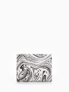 Кошелёк женский на кнопке, 10×1.5×8 см, с принтом, белый/чёрный - Фото 7