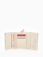 Кошелёк женский на кнопке, 10×1.5×8 см, с принтом, голубой/синий - Фото 3