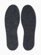 Стельки для обуви, утеплённые, двухслойные, универсальные, р-р RU до 47 (р-р Пр-ля до 46), 29.5 см, пара, серые - Фото 2