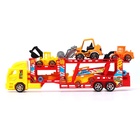 УЦЕНКА Грузовик инерционный «Автовоз», с 6 машинами, МИКС - Фото 2