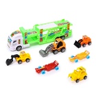 УЦЕНКА Грузовик инерционный «Автовоз», с 6 машинами, МИКС - Фото 11