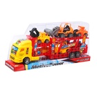 УЦЕНКА Грузовик инерционный «Автовоз», с 6 машинами, МИКС - Фото 12