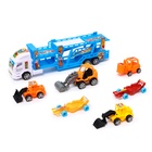 УЦЕНКА Грузовик инерционный «Автовоз», с 6 машинами, МИКС - Фото 7