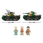 УЦЕНКА Конструктор Армия «Танк», 2 варианта сборки, 563 детали - Фото 2