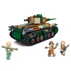 УЦЕНКА Конструктор Армия «Танк», 2 варианта сборки, 563 детали - Фото 4
