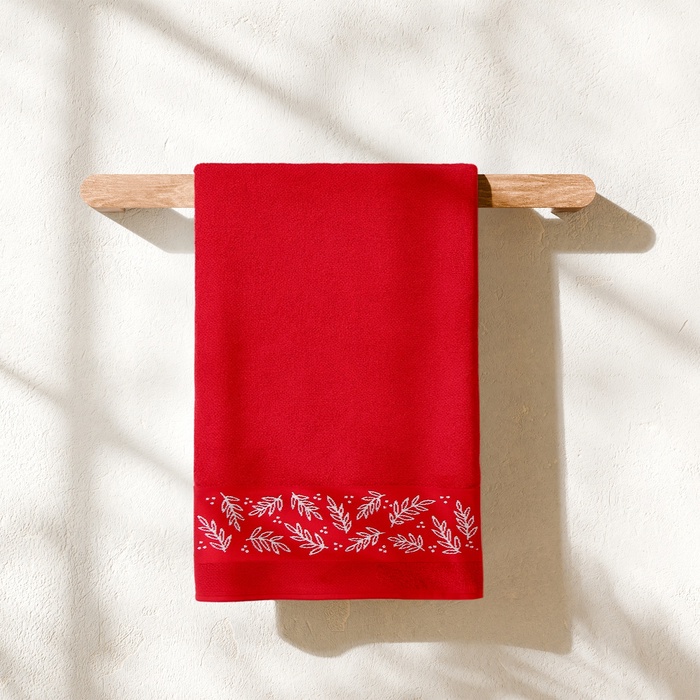 Полотенце махровое Merry Christmas 30×60 см, хлопок 100% - Фото 1