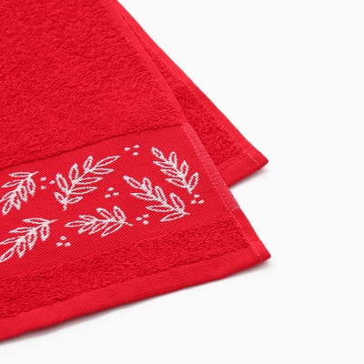 Полотенце махровое Merry Christmas 30×60 см, хлопок 100%
