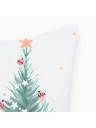 Наволочка декоративная новогодняя «Этель. Джингл белз» 40×40 см, велюр - Фото 4