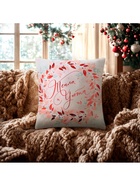 Наволочка декоративная новогодняя «Этель. Тепла и уюта» 40×40 см, велюр - Фото 2