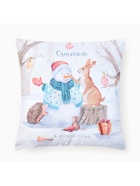 Наволочка декоративная новогодняя «Этель. Счастья в Новом Году» 40×40 см, велюр - Фото 3