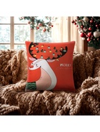 Наволочка декоративная новогодняя «Этель. Гирлянда» 40×40 см - Фото 2