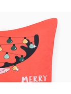 Наволочка декоративная новогодняя «Этель. Гирлянда» 40×40 см - Фото 4