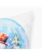 Наволочка декоративная новогодняя «Этель. Снеговик» 40×40 см - Фото 4