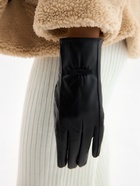 Перчатки женские, без утеплителя, безразмерные, чёрные 10450744