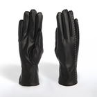 Перчатки женские, без утеплителя, безразмерные, цвет чёрный - фото 307374799