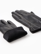 Перчатки женские, без утеплителя, безразмерные, чёрные  (артикул 10450747)  большой выбор товаров оптом и в розницу по низким ценам с доставкой