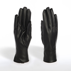 Перчатки женские, без утеплителя, безразмерные, цвет чёрный - фото 307374805