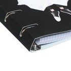 Тетрадь на кольцах А5, 120л кл/точ Милое привидение, обл мелк арт, глиттер, бл офс - фото 24753085