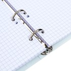 Тетрадь на кольцах А5, 120л кл/точ Милое привидение, обл мелк арт, глиттер, бл офс - фото 24753087