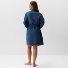 Халат женский «Этель», размер 46-48, синий - Фото 4