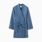 Халат женский «Этель», размер 46-48, синий - Фото 6