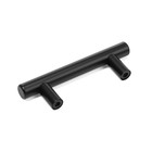 Ручка рейлинг ТУНДРА, нерж. сталь, d=12 мм, м/о 64 мм, цвет черный, фасовка 500 шт. - Фото 5