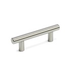 Ручка рейлинг ТУНДРА, нерж. сталь, d=12 мм, м/о 64 мм, цвет никель, фасовка 50 - Фото 1