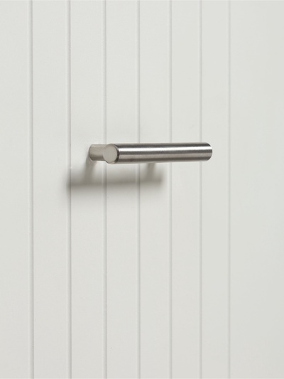 Ручка рейлинг ТУНДРА, нерж. сталь, d=12 мм, м/о 64 мм, цвет никель, фасовка 50