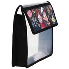 Папка для тетрадей А5, клапан на липучке, пластик, Гравити Фолз - Фото 5