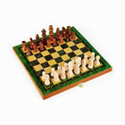 Шахматы деревянные настольные, 30 х 30 см, "Малахит" король h-8 см, пешка-3.5 см - Фото 2