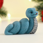 Фигурное мыло «Змейка Льдинка» синее, 50 г - Фото 3