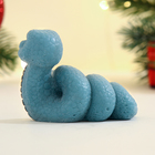 Фигурное мыло «Змейка Льдинка» синее, 50 г - Фото 4