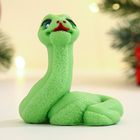 Фигурное мыло «Змейка Апельсинка» зеленое, 60 г - Фото 2