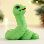 Фигурное мыло «Змейка Апельсинка» зеленое, 60 г - Фото 3