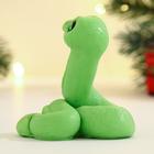 Фигурное мыло «Змейка Апельсинка» зеленое, 60 г - Фото 4