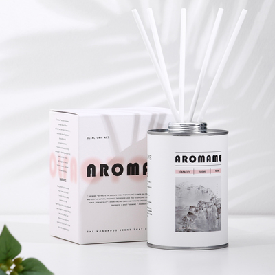 Набор диффузор ароматический Aromame, аргентинский сладкий апельсин 500 мл круглая банка