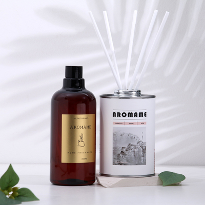 Набор диффузор ароматический Aromame, голубые колокольчики, 500 мл, круглая банка