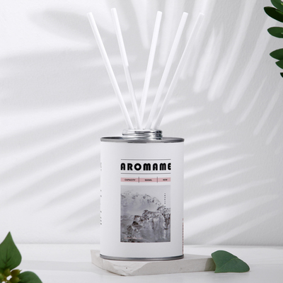 Набор диффузор ароматический Aromame, гардения жасминовидная, 500 мл, круглая банка
