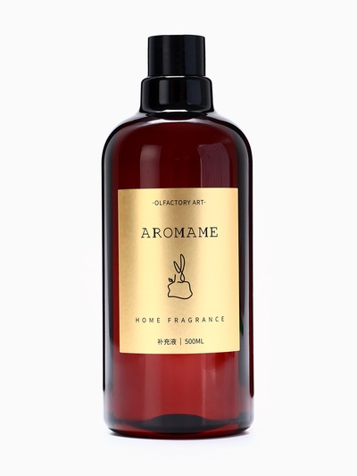 Набор диффузор ароматический Aromame, августовские цветы, 500 мл, прямоугольная банка