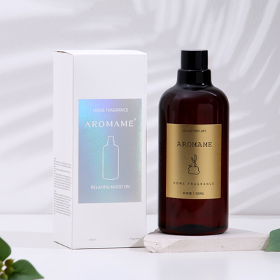 Набор диффузор ароматический Aromame, августовские цветы, 500 мл, прямоугольная банка
