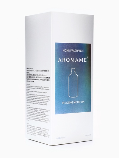 Набор диффузор ароматический Aromame, аргентинский сладкий апельсин 500 мл прямоуг банка