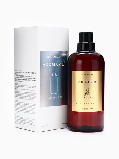 Набор диффузор ароматический Aromame, аргентинский сладкий апельсин 500 мл прямоуг банка