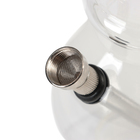 Бонг курительный, большой, h=44 см, «Кастл», акриловый, белый - Фото 2