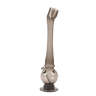 Бонг курительный, большой, h=44 см, «Кастл», акриловый, чёрный - Фото 1