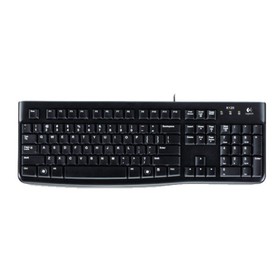 Клавиатура Logitech K120 for business черный USB