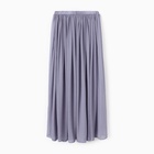 Юбка женская MINAKU: Casual Collection цвет серо-голубой, р-р 48 - Фото 12