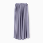 Юбка женская MINAKU: Casual Collection цвет серо-голубой, р-р 48 - Фото 9