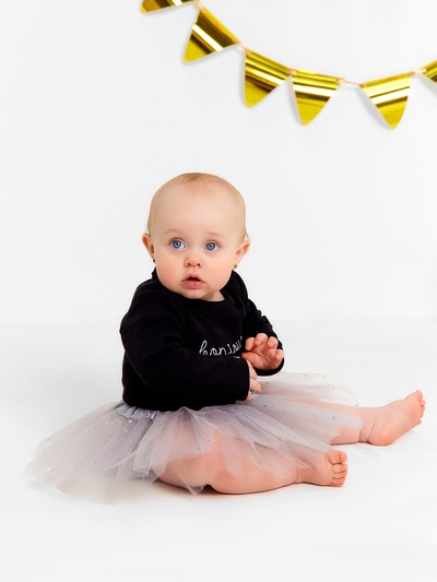 Юбка детская KAFTAN «Звездочки», серый, длина 17 см