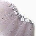 Юбка детская KAFTAN "Звездочки" серый, длина 17 см - Фото 2