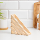 Подставка "Треугольный срез" 14х14х6,3 см 10692616